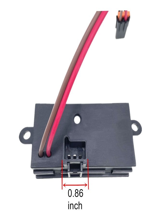 LDCRE Blower Motor Resistor Heater Fan Control Module fit for Hummer H2 2003-2007 Replace 19331830 19329838 89023355 93803637 88986529 15-80388 15-80655 15-80911 19331830 3GSH-19E624-CA 4GSH-19E624-AA - Image 4